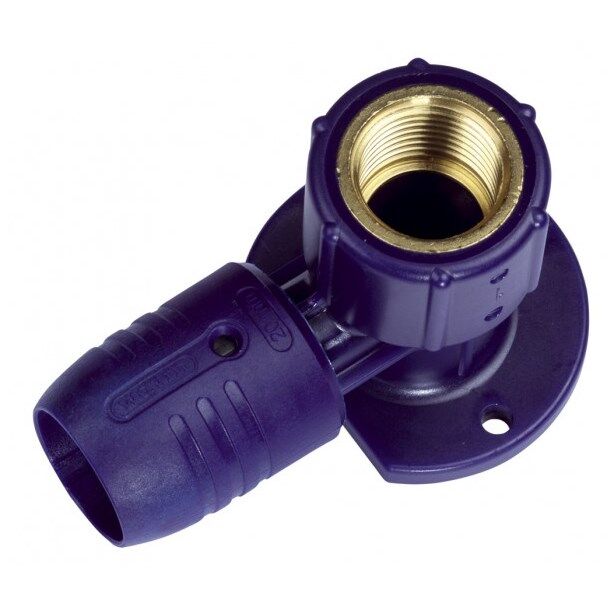 Wavin smartFIX Steckfitting Wandscheibe 90° mit Innengewinde für Armaturenanschlüsse-0 Wavin smartFIX Steckfitting Wandscheibe 90° mit Innengewinde für Armaturenanschlüsse-0