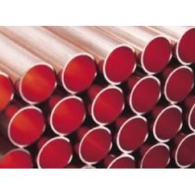 Produktbild von Boxonly Kupfer-Rundrohr – 10 Mm Außen-Ø, 1 Mm Wandstärke, 100 Mm Länge, Nahtlos, Rot, Für DIY Und Modellbau