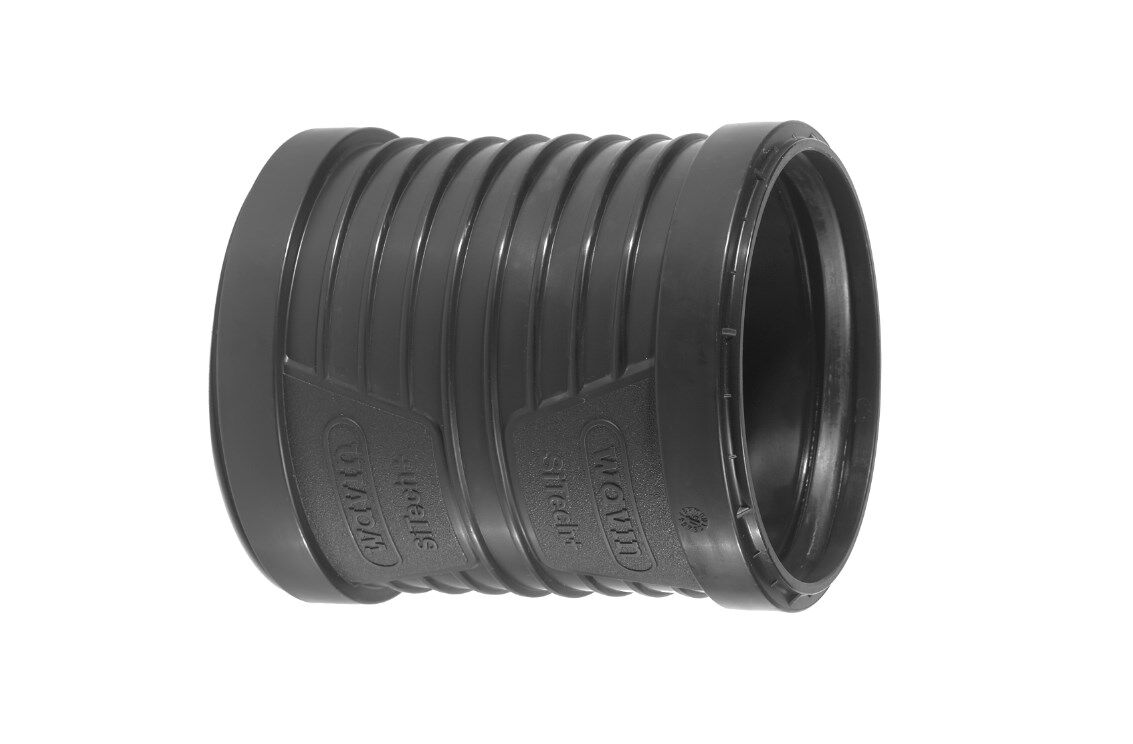 Wavin SiTech+ Schallgedämmtes Abwassersystem, Doppelmuffen DN 32 - DN 150-0 Wavin SiTech+ Schallgedämmtes Abwassersystem, Doppelmuffen DN 32 - DN 150-0