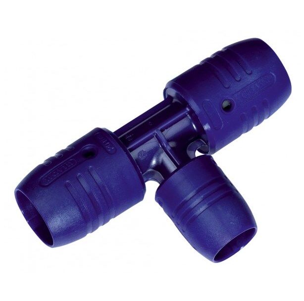 Wavin smartFIX Steckfitting T-Stück Reduziert 16 bis 25mm-0